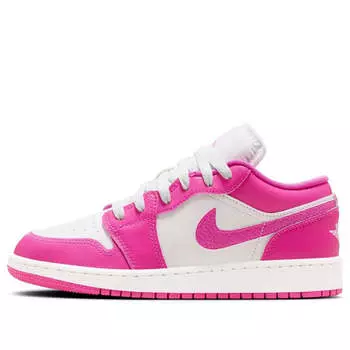 Кроссовки 1 низкие Air Jordan, розовый