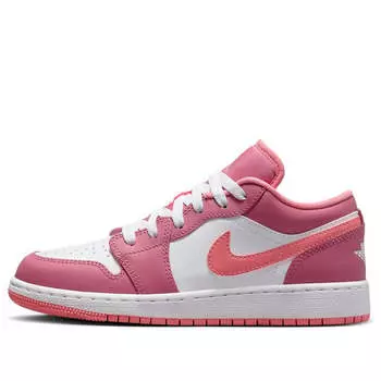 Кроссовки 1 низкие Air Jordan, розовый