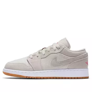 Кроссовки 1 низкие Air Jordan, розовый