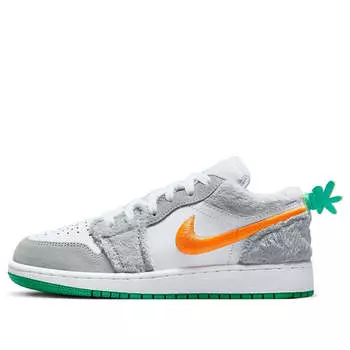 Кроссовки 1 низкие Air Jordan, серый