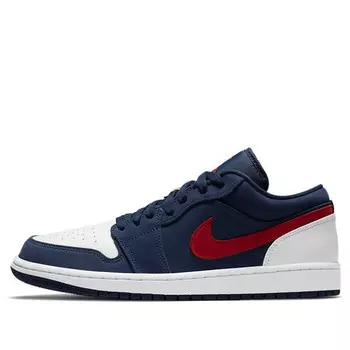 Кроссовки 1 низкие Air Jordan, синий