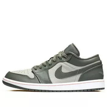 Кроссовки 1 низкие Air Jordan, зеленый
