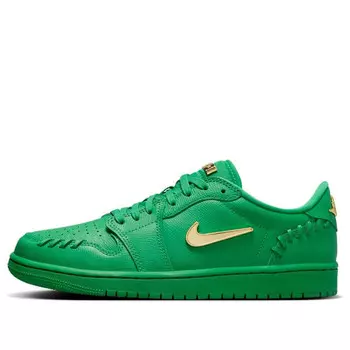 Кроссовки 1 низкие Air Jordan, зеленый