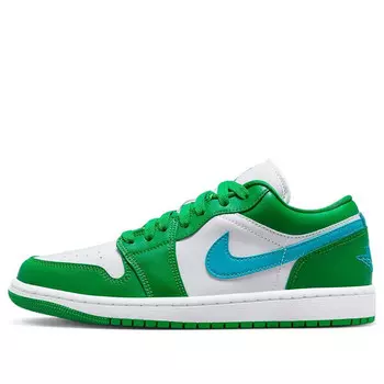 Кроссовки 1 низкие Air Jordan, зеленый