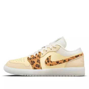 Кроссовки 1 низкие Air Jordan, желтый