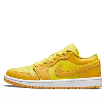 Кроссовки 1 низкие Air Jordan, желтый