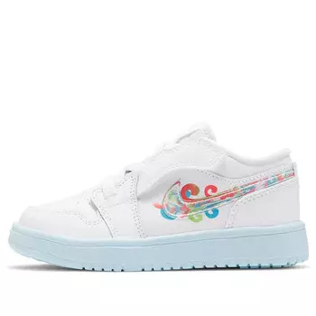 Кроссовки 1 низкие alt Air Jordan, белый