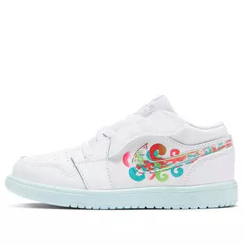 Кроссовки 1 низкие alt Air Jordan, белый