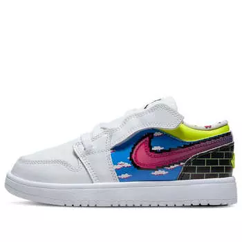 Кроссовки 1 низкие alt Air Jordan, белый