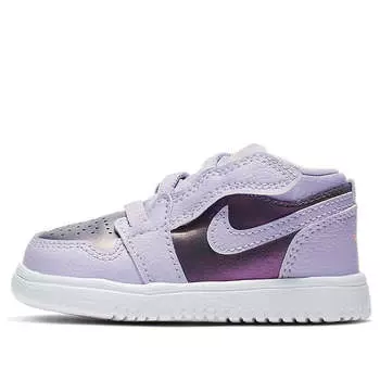Кроссовки 1 низкие alt Air Jordan, фиолетовый