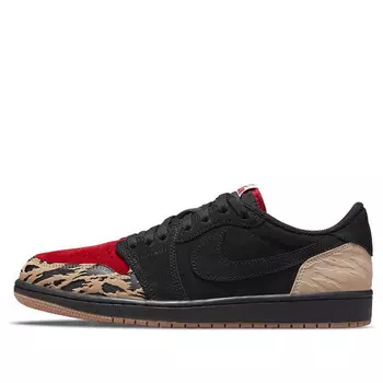 Кроссовки 1 низкие ретро og sp x onlyfly Air Jordan, черный