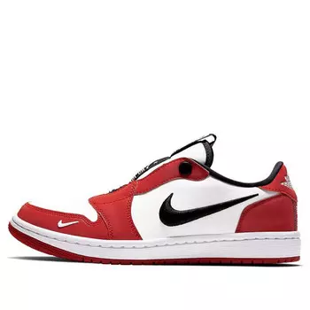 Кроссовки 1 низкие слипоны Air Jordan, красный