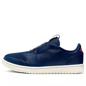 Кроссовки 1 низкие слипоны Air Jordan, синий
