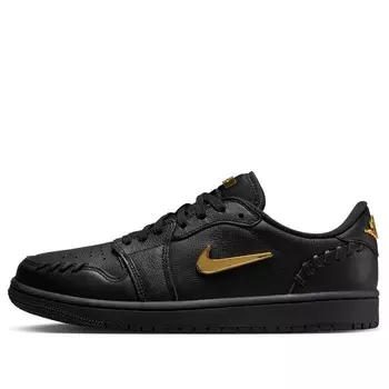 Кроссовки 1 низкий метод изготовления Air Jordan, черный