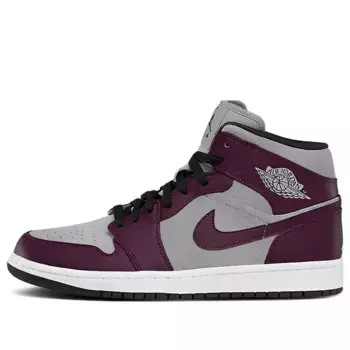 Кроссовки 1 phat Air Jordan, бордовый