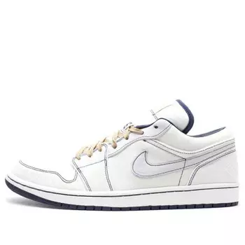 Кроссовки 1 phat low canvas Air Jordan, белый