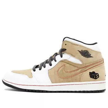 Кроссовки 1 ретро Air Jordan, белый