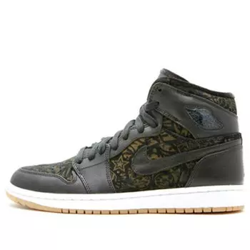 Кроссовки 1 ретро hi премьер Air Jordan, черный