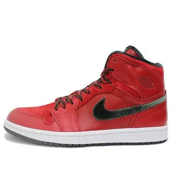 Кроссовки 1 retro hi premier 'gucci' 2013 Air Jordan, красный