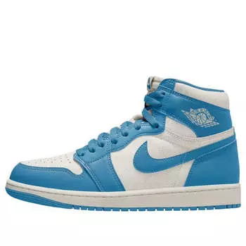 Кроссовки 1 retro high Air Jordan, синий