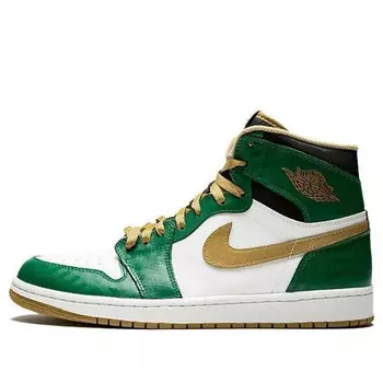Кроссовки 1 retro high og 'celtics' Air Jordan, мультиколор