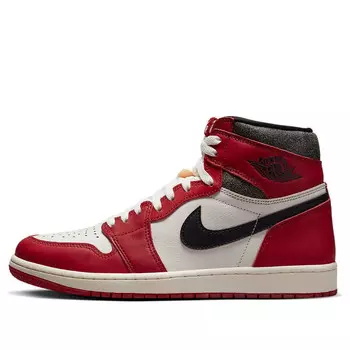 Кроссовки 1 retro high og 'chicago lost & found' Air Jordan, красный