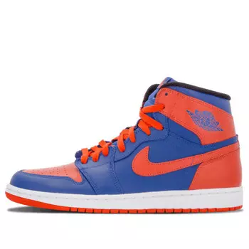 Кроссовки 1 retro high og 'knicks' Air Jordan, синий