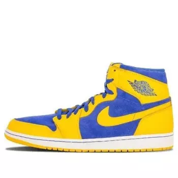 Кроссовки 1 retro high og 'laney' Air Jordan, мультиколор