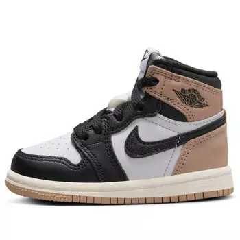 Кроссовки 1 retro high og 'latte' Air Jordan, черный