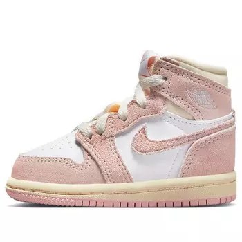 Кроссовки 1 retro high og 'washed pink' Air Jordan, мультиколор
