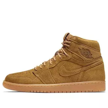 Кроссовки 1 retro high og 'wheat' Air Jordan, мультиколор