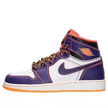 Кроссовки 1 retro high 'tasmanian devil' Air Jordan, мультиколор