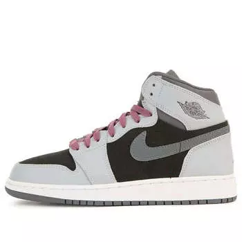 Кроссовки 1 retro high 'wolf grey' Air Jordan, мультиколор