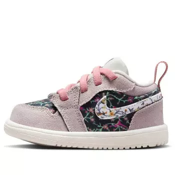 Кроссовки 1 retro low alt se 'floral' Air Jordan, фиолетовый
