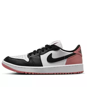 Кроссовки 1 retro low golf 'rust pink' Air Jordan, белый