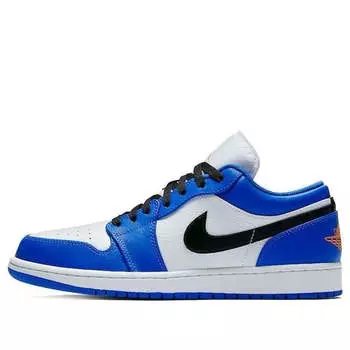 Кроссовки 1 retro low 'hyper royal' Air Jordan, синий
