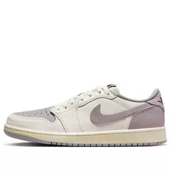 Кроссовки 1 retro low og 'atmosphere grey' Air Jordan, мультиколор