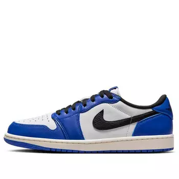 Кроссовки 1 retro low og 'game royal' Air Jordan, белый