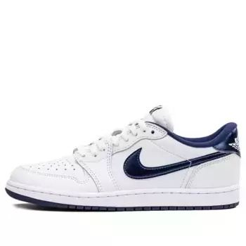 Кроссовки 1 ретро низкие 85 Air Jordan, белый