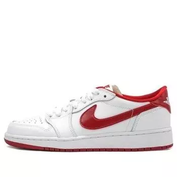 Кроссовки 1 ретро низкие Air Jordan, белый