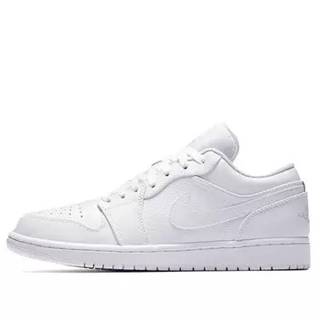 Кроссовки 1 ретро низкие Air Jordan, белый