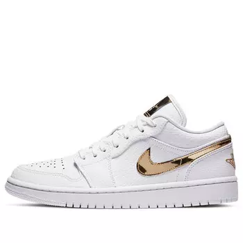 Кроссовки 1 ретро низкие Air Jordan, белый