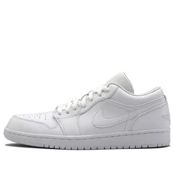 Кроссовки 1 ретро низкие Air Jordan, белый