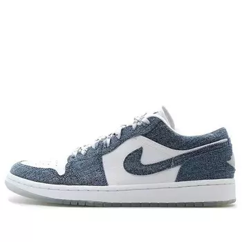Кроссовки 1 ретро низкие Air Jordan, белый