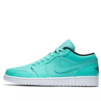 Кроссовки 1 ретро низкие Air Jordan, бирюзовый