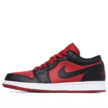 Кроссовки 1 ретро низкие Air Jordan, красный
