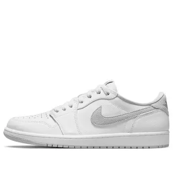 Кроссовки 1 ретро низкие og Air Jordan, белый