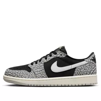 Кроссовки 1 ретро низкие og Air Jordan, черный