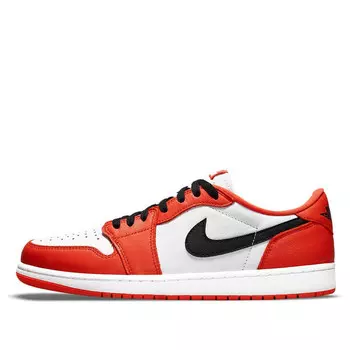 Кроссовки 1 ретро низкие og Air Jordan, оранжевый