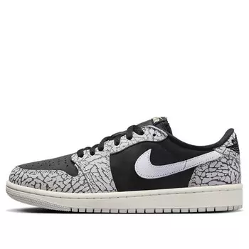 Кроссовки 1 ретро низкие og Air Jordan, черный